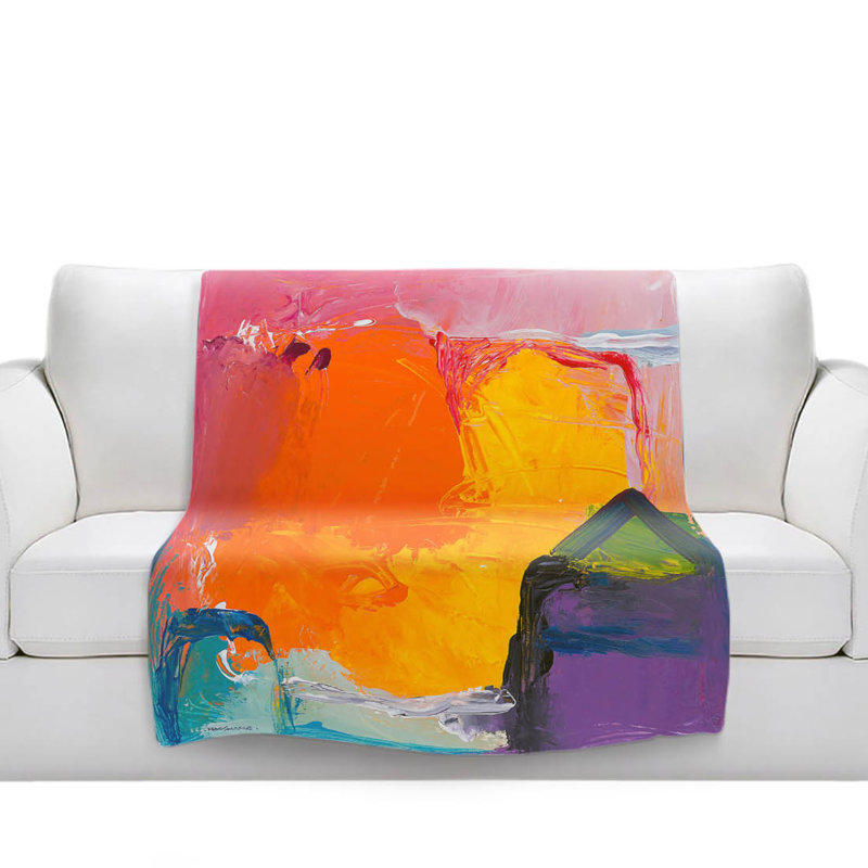 Couverture sherpa doux sur le côté, l 68 po x L 80 po