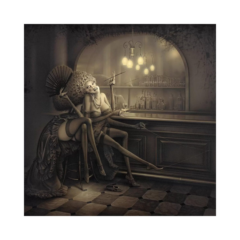 Ida The Spider by Kirk Reinert - Wrapped Canvas Print, 93.98 cm H x 93.98 cm W x 1.91 cm D