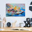 Epic Art «Sail» par Richard Wallich, verre acrylique «Sail» par Richard Wallich