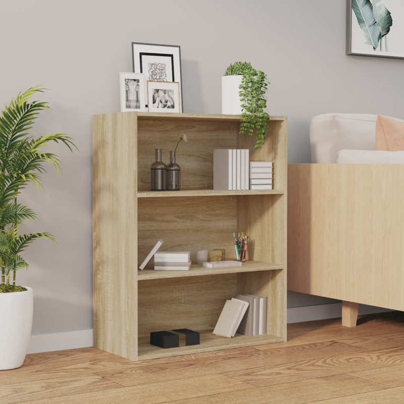 Jordanas 2 Piece Cube Shelf, Sonoma Oak