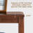 23.6" 2-Tier Solid Wood End Table
