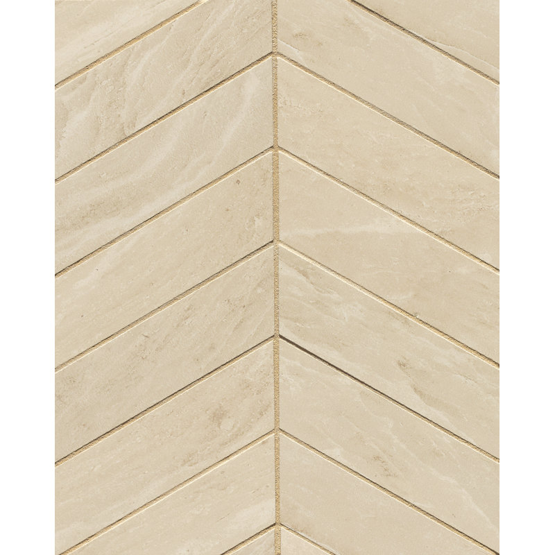 Yosemite 2" x 6" Porcelain Mosaic Tile, Beige
