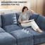 Canapé-lit modulaire 6 pièces avec repose-pieds modulaire convertible-428867176-428867177