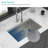 30" Undermount Kitchen Sink - 30*19*9 Inch Single Bowl 16 Gauge Stainless Steel Ledge Workstation Kitchen Sinks