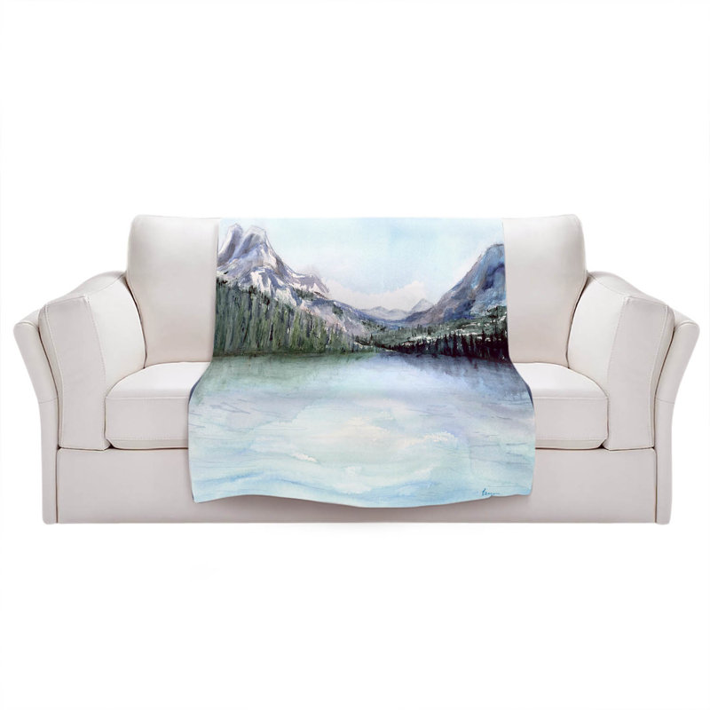 Hand Woven Throw Blanket, 68" x 80"