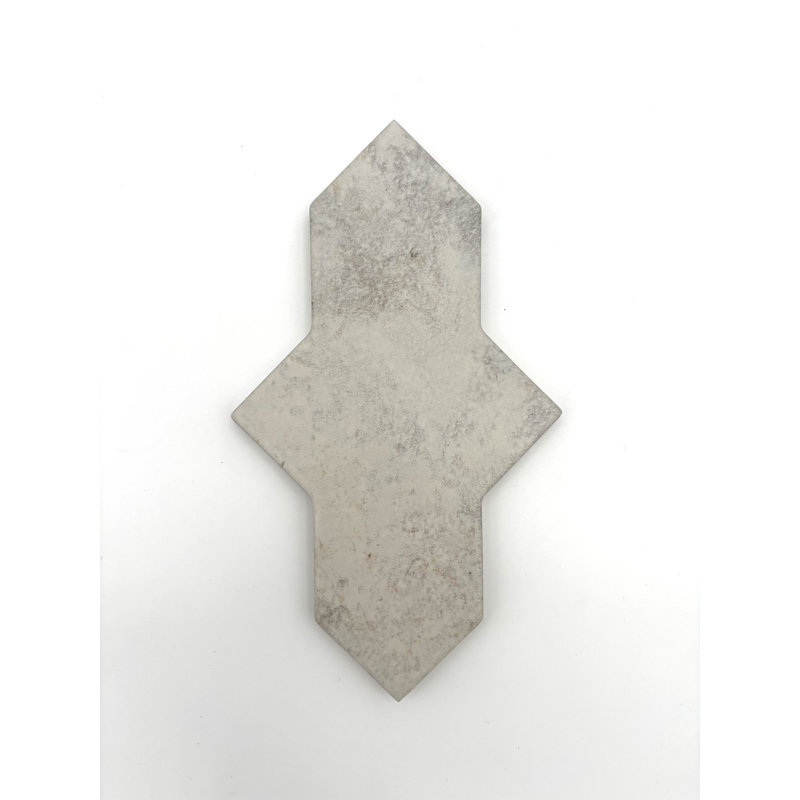 Petra 2.5 in. x 7 in. Porcelain Stone-Look Wall and Floor Tile (5.38 Sq. Ft. / Case), White