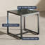 Ensemble de conversation pour 2 personnes en osier avec coussins et table basse-291605840
