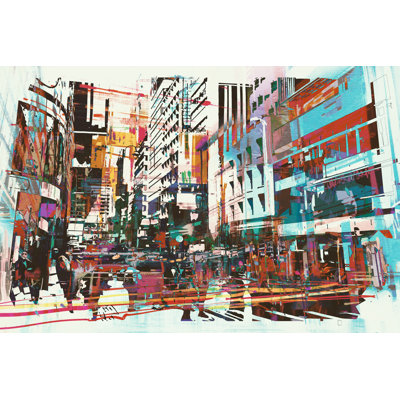 Abstract Art - Wrapped Canvas Print