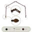 Tringle à rideaux simple réglable 0,81 po Jaliyah-841973406-912060405