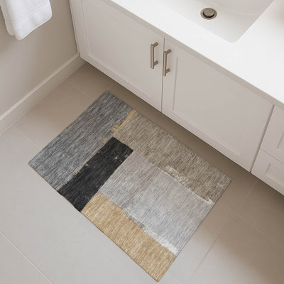 Tapis moderne lavable à la machine Premium