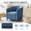 Fauteuil d'appoint pivotant en chenille-516561333