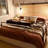 Overbed Table With 360° Wheels, Queen Size Mobile Bed Desk, Recliner Table Over Bed Table Adjustable Height And Length Overbed Table With Heavy Duty Metal Leg For Hospital And Home Use