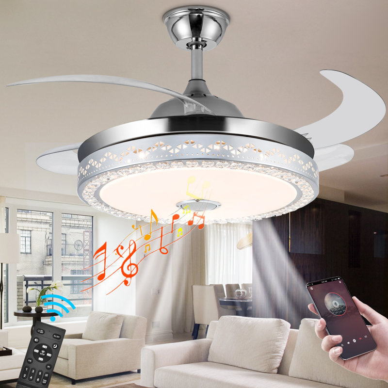 Lenzini 42'' Ceiling Fan with LED Lights