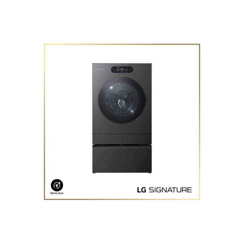 LG Signature Front Load Washer Electric Dryer