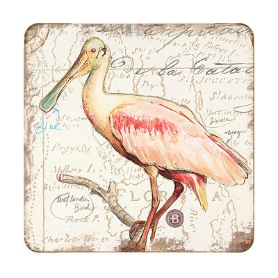 Sous-verre oiseau