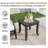 Clinkscales Solid Wood Teak Outdoor Side Table-114983520