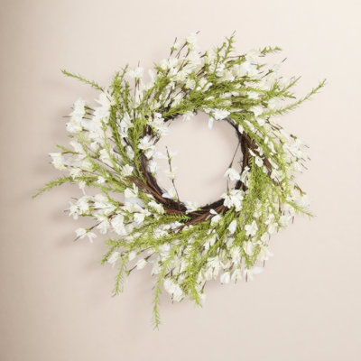26" Forsythia Spring Wreath
