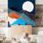 Abstract Mountains Peel & Stick Border-93868165