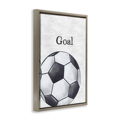 Toile flottante avec ballon de soccer par JJ Design House LLC