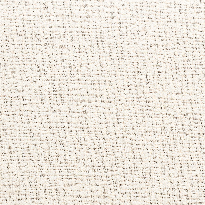 Grand lit au look moderne bord de mer, finition chêne beige, tête de lit à oreilles revêtue de tissu, peuplier massif et placage, structure en bois d'ingénierie de 51,8 pouces de hauteur, tête de lit souple,