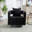 Davidanthony Upholstered Swivel Barrel Chair-887353977