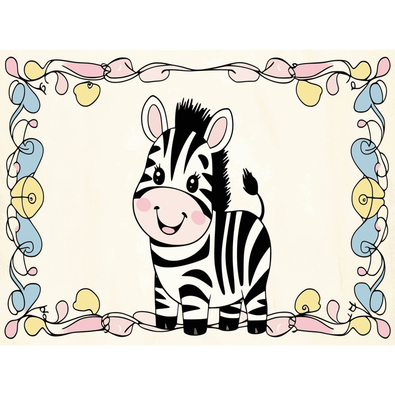 Tapis pour enfants East Urban Home, Rectangulaire 8 pi x 12 pi
