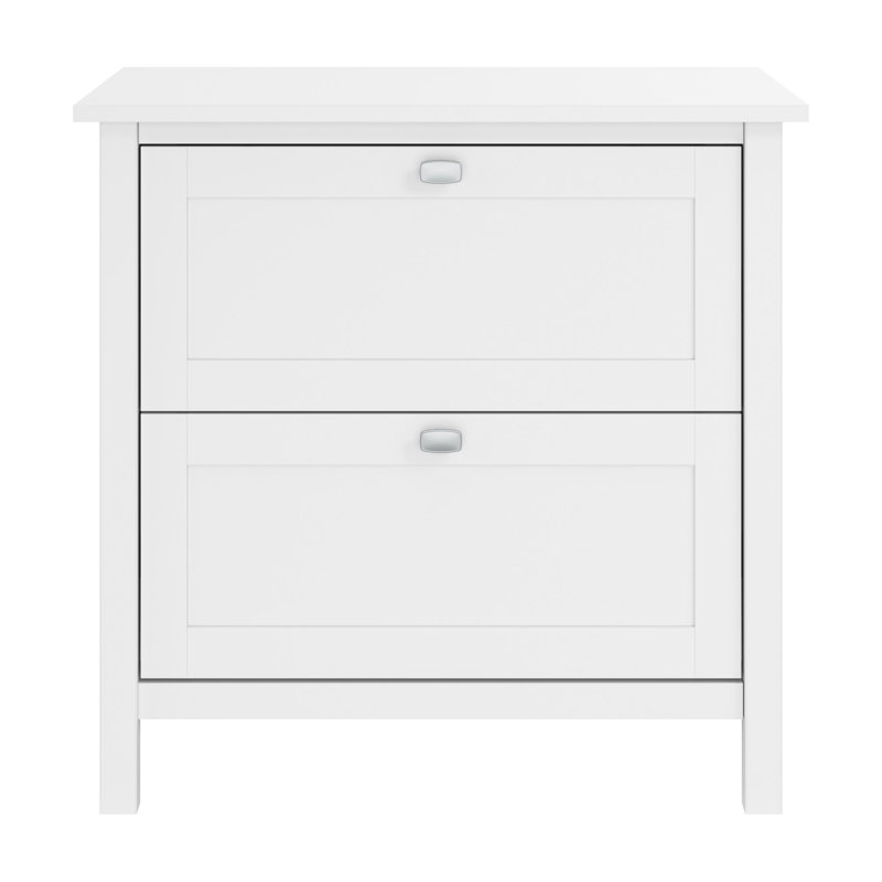 Osvald 31'' Wide 2 -Drawer File Cabinet, Pure White