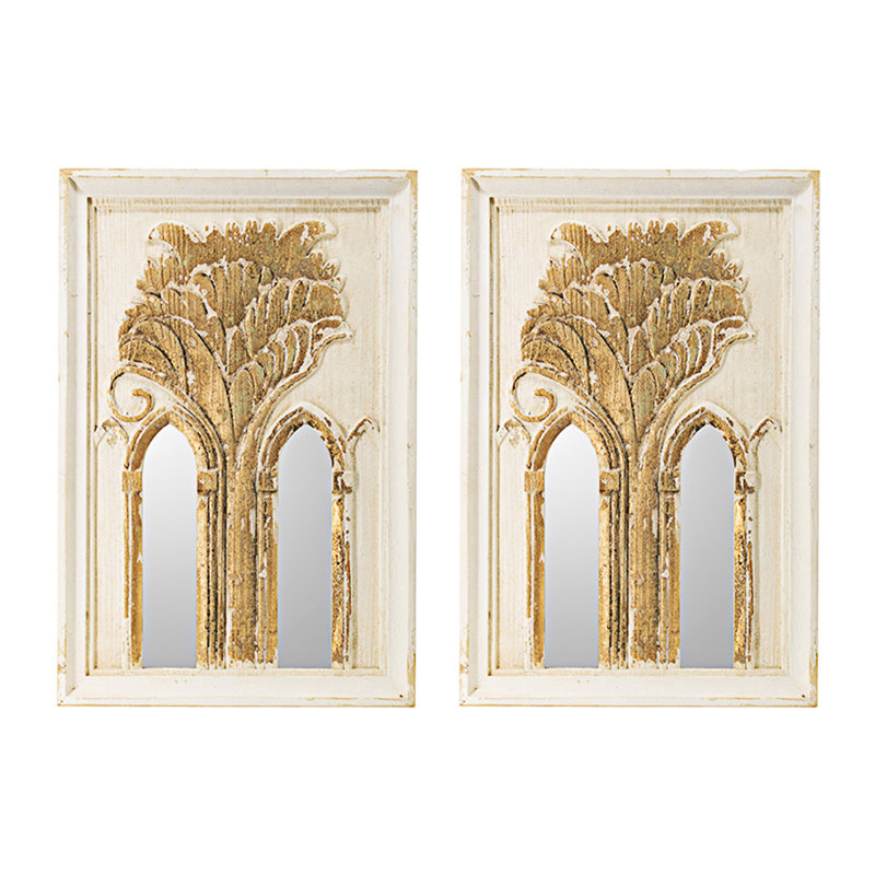 Modern Wall Mirror, Set Of 2