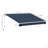 Retractable Awning, Patio Awnings, Sunshade Shelter W/ Manual Crank Handle, UV & Water-Resistant Fabric And Aluminum Frame For Deck, Balcony, Yard-112604859-112604870