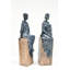 Ensemble de 2 figurines tribales