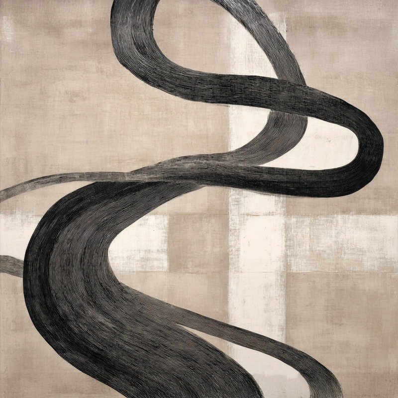 «Bold Pathway», art mural sur toile tendue, H 30 po x l 30 po