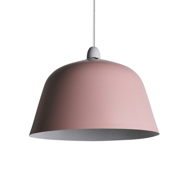 19 cm H Bowl Pendant Shade ( Screw On ), Pink