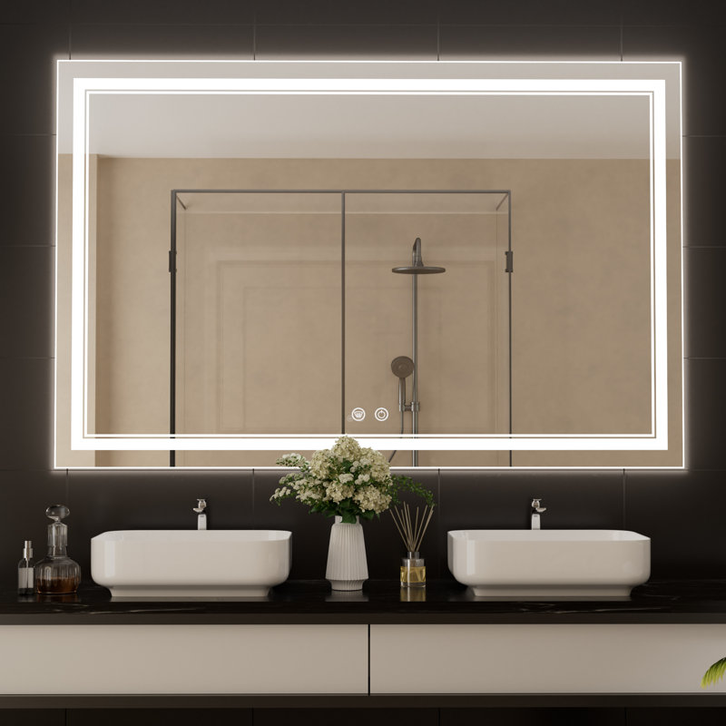 Miroir de salle de bain Kaelia, 40 po x 60 po