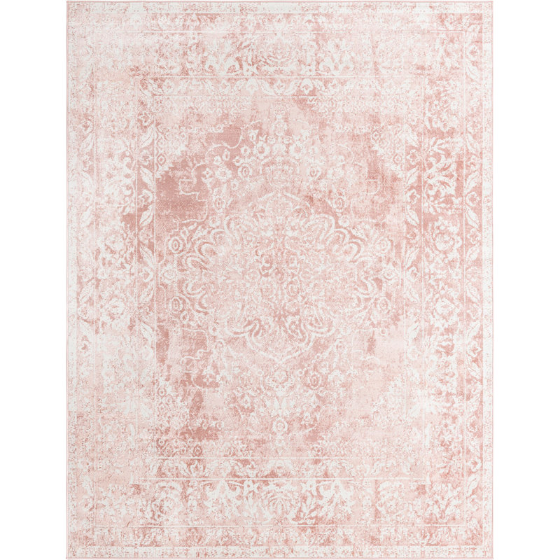 Ostby Abstract Indoor Rug, Rectangle 8' x 10'