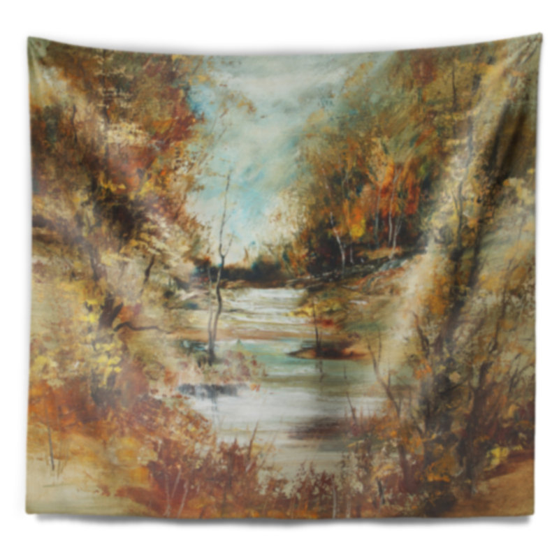 Polyester Tapestry, 32" H x 39" W