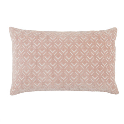 Ryans Embroidered Cotton Reversible Throw Pillow