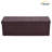Faux Leather Ottoman