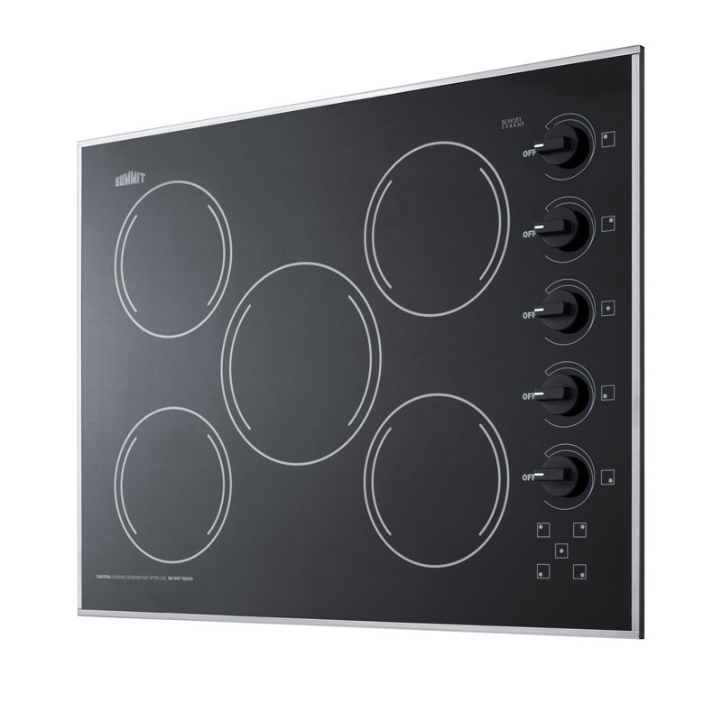 Summit Appliance 24" Electric Cooktop, Black