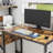 Modern Computer Desk with Built-in Power Outlet, USB Charging Station, and LED Lights-1351439465