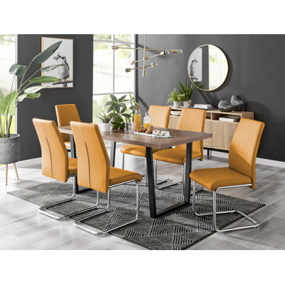 Eubanks 6 - Person Dining Set