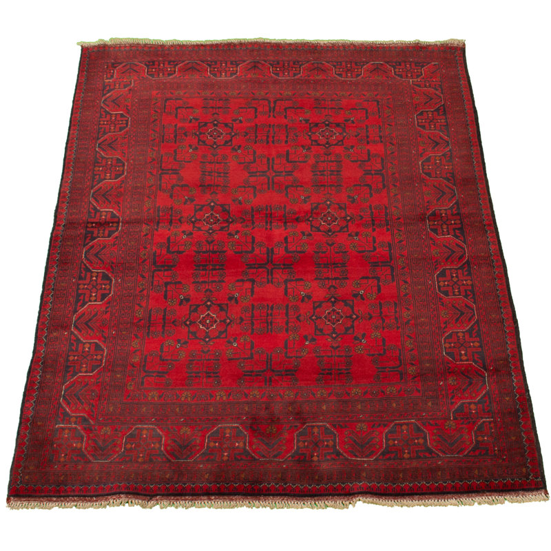 Tapis de zone en laine 5 pi 2 po x 6 pi 5 po à main one-of-kind-noué la 2010 esari Allaina
