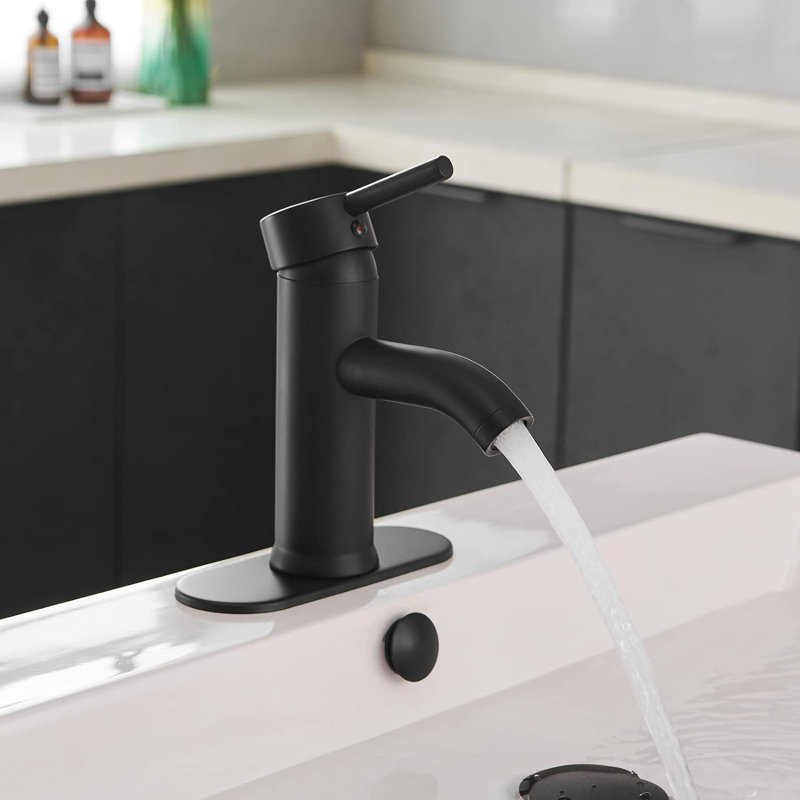 Robinet de salle de bain monocommande à fixation sur le comptoir