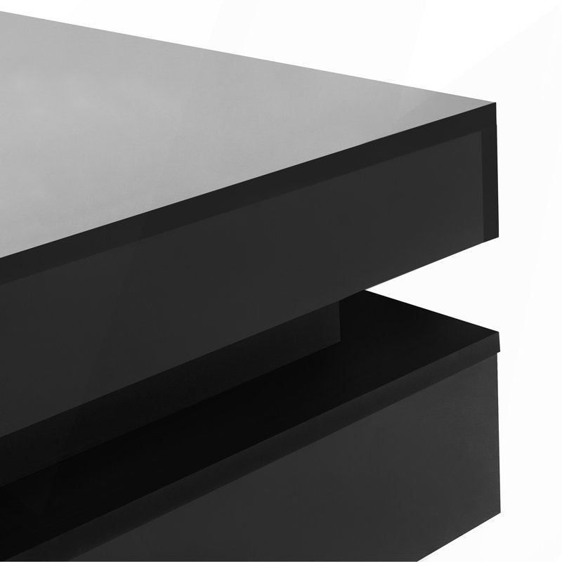 Table basse Askhat, Noir