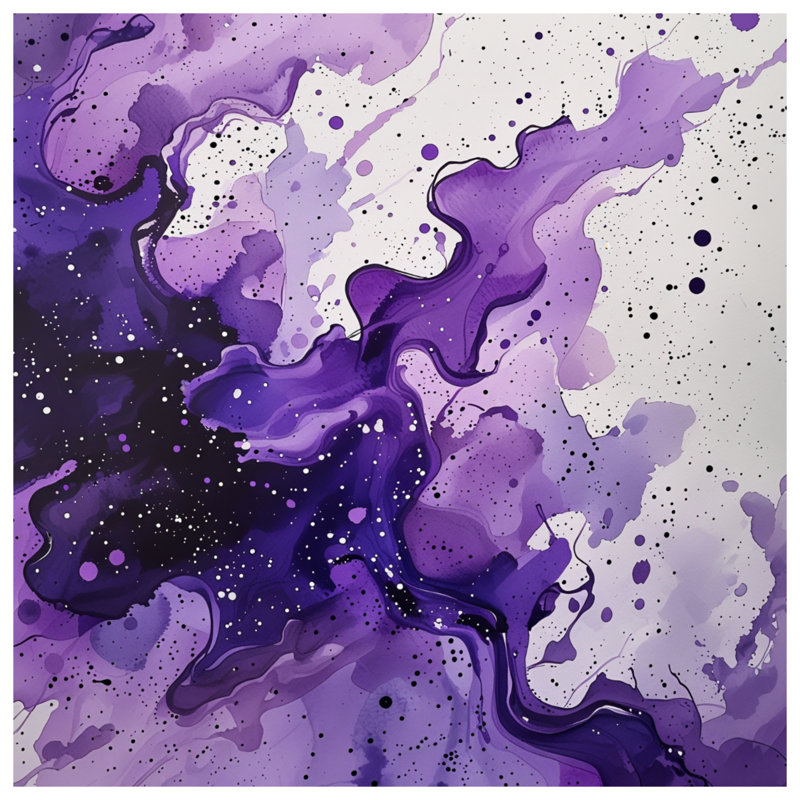 Coussin Mauve, 20 x 20 inches