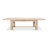 Bauhaus Extendable Oak Solid Wood Dining Table