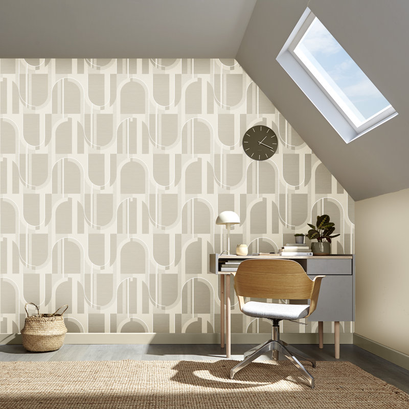 Marcia Sky Wallpaper, Black