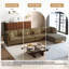 4 Seater Corduroy Corner Sofa -1966848660