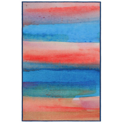 Tapis bleu area Matta