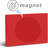 Mailbox Flag For Outgoing Mail, Post Flag With Bright Red Background Please Pick Up Mail Mailbox Sign Alert Magnet, 1.57X2.36 Inch Mailbox Notification Magnets,Red