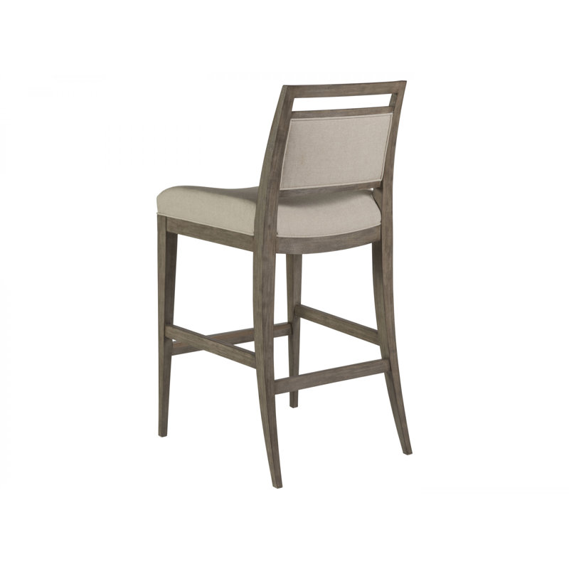 Cohesion Upholstered Stool, Counter Stool (24.5” Seat Height), Grigio